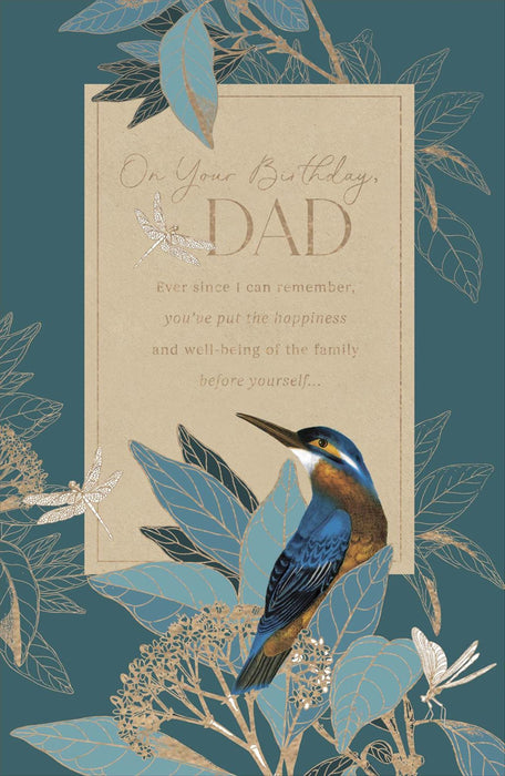 Gibson | Birthday Card Dad | Conventional Design | With Envelope