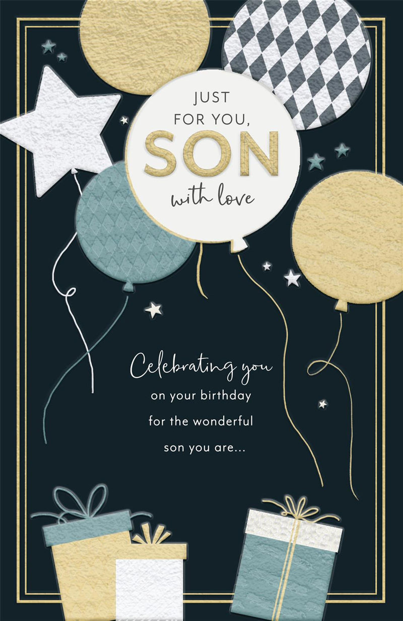 Gibson | Birthday Card Son | Conventional Design | With Envelope