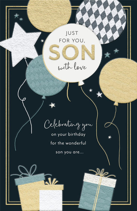Gibson | Birthday Card Son | Conventional Design | With Envelope
