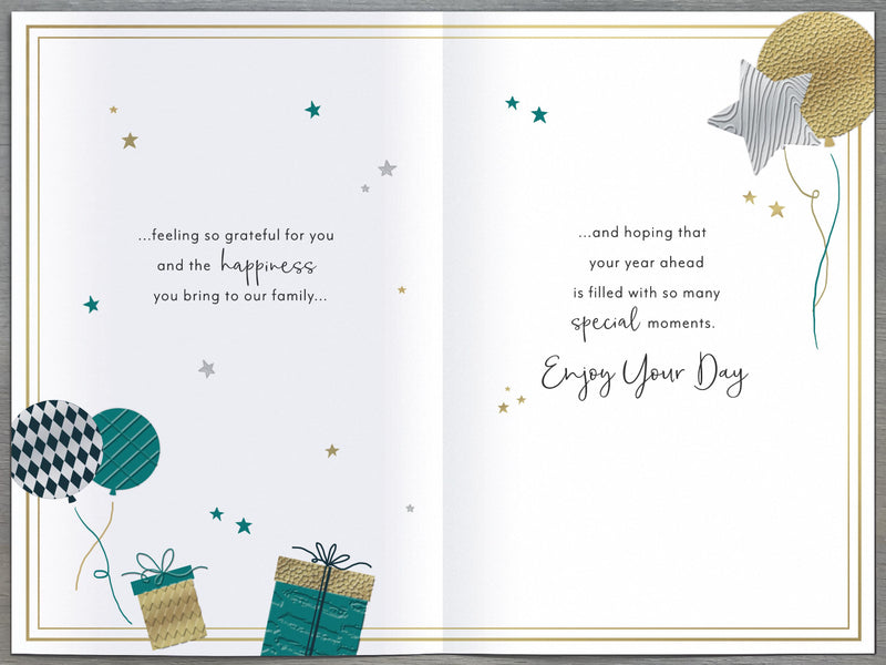 Birthday Card Son - inside
