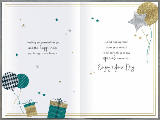 Birthday Card Son - inside