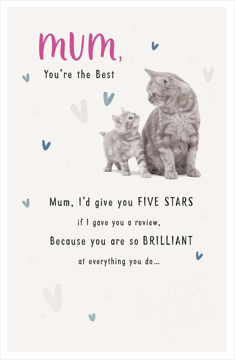 Carlton | Birthday Card Mum | Cute Design | With Envelope