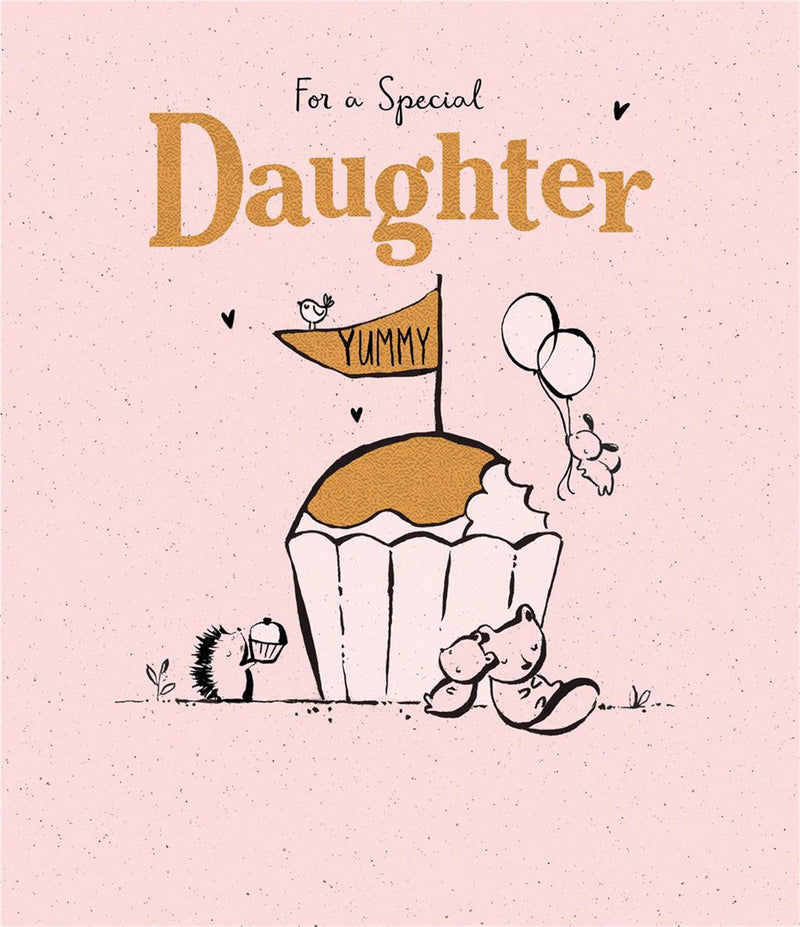 Camden Graphics | Birthday Card Daughter | Cute Design | With Envelope