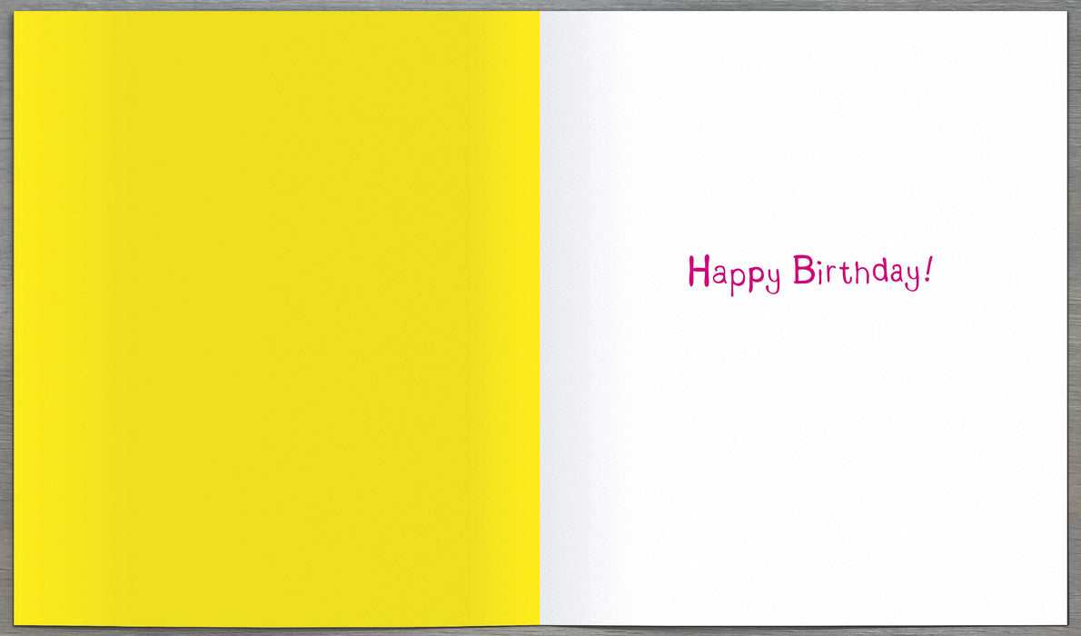 Birthday Card Sister - back