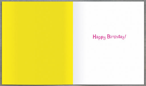 Birthday Card Sister - back
