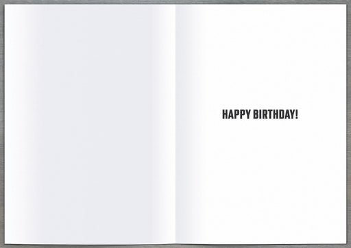 21st Birthday Card - back