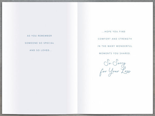 Sympathy Card - inside