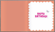 Birthday Card Sister - back