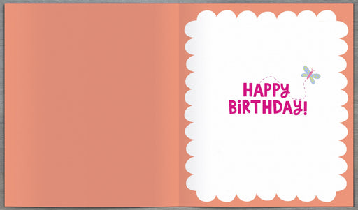 Birthday Card Sister - back