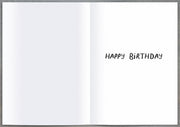 Birthday Card Sister - back