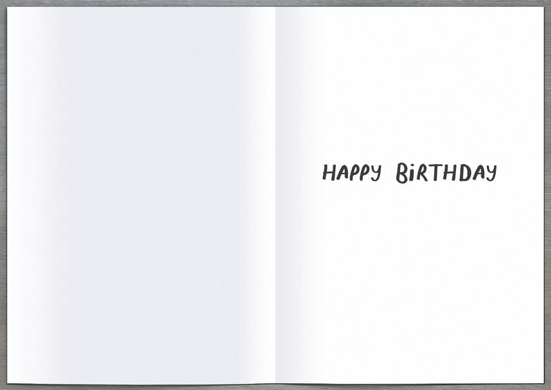 Birthday Card Sister - back