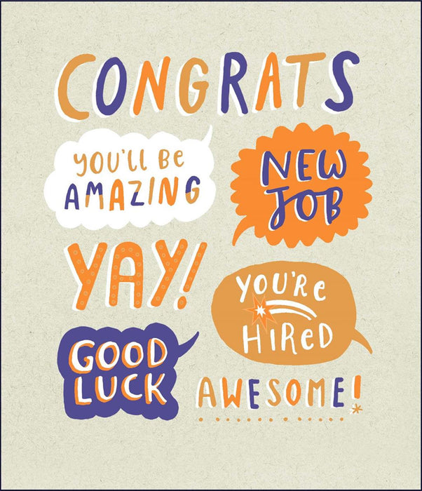 Carlton | Congratulations Card Job | Conventional Design | With Envelope