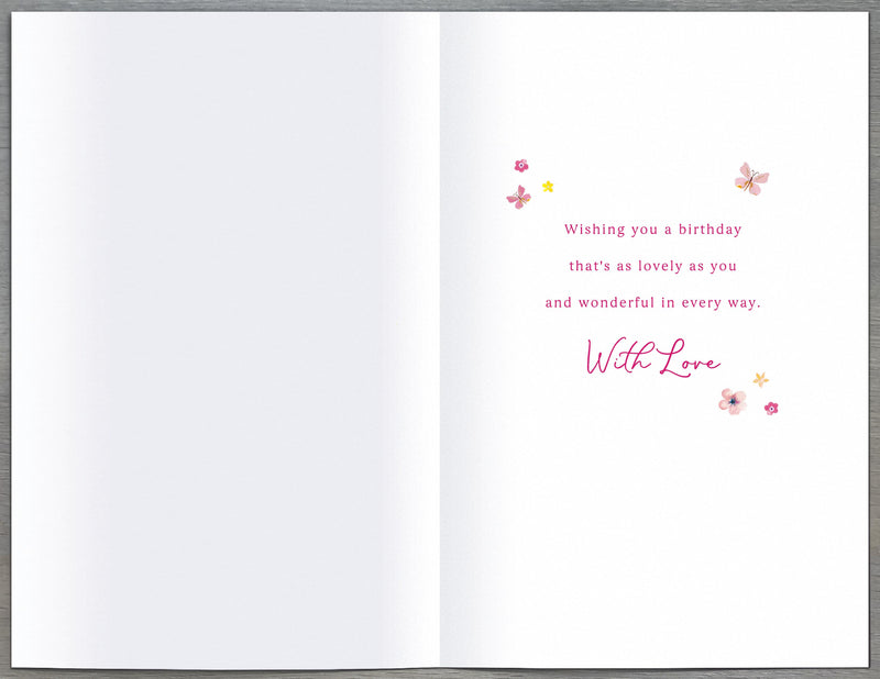 Birthday Card Grandma - back