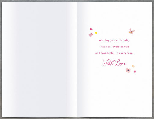 Birthday Card Grandma - back