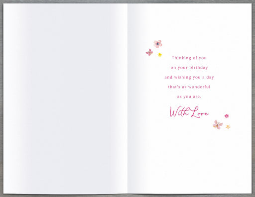 Birthday Card Nan - back