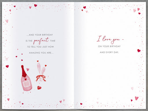 Birthday Card Wife - inside