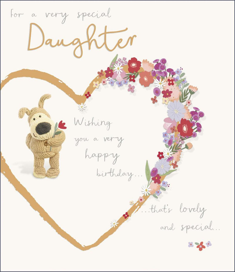 Carlton | Birthday Card Daughter | Cute Design | With Envelope