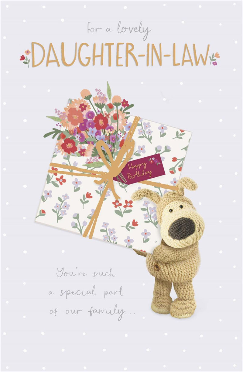 Carlton | Birthday Card Daughter-in-law | Cute Design | With Envelope