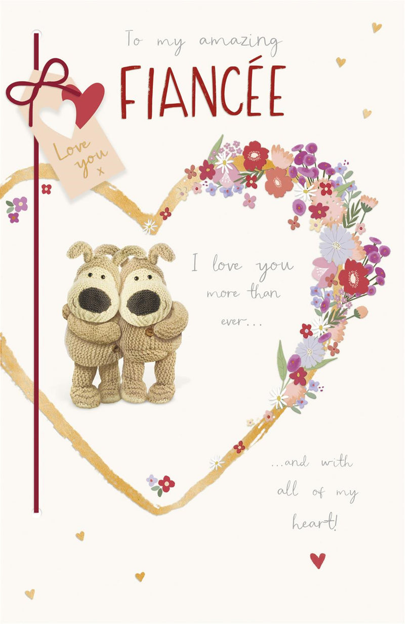 Carlton | Birthday Card Fiancee | Cute Design | With Envelope