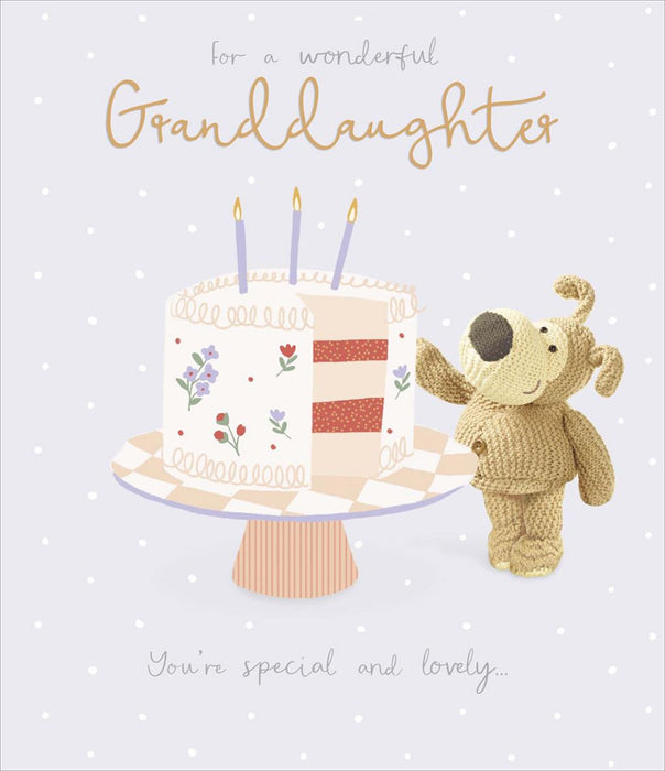 Carlton | Birthday Card Granddaughter | Cute Design | With Envelope