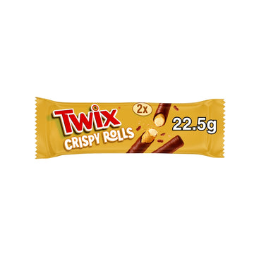 Twix Chocolate & Caramel Crispy Rolls 22.5g