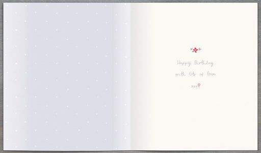 Birthday Card Mummy - back