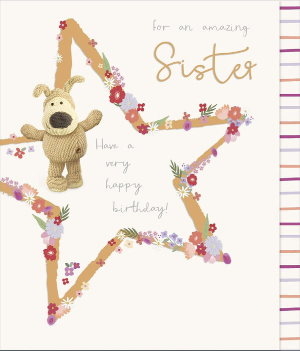 Carlton | Birthday Card Sister | Cute Design | With Envelope