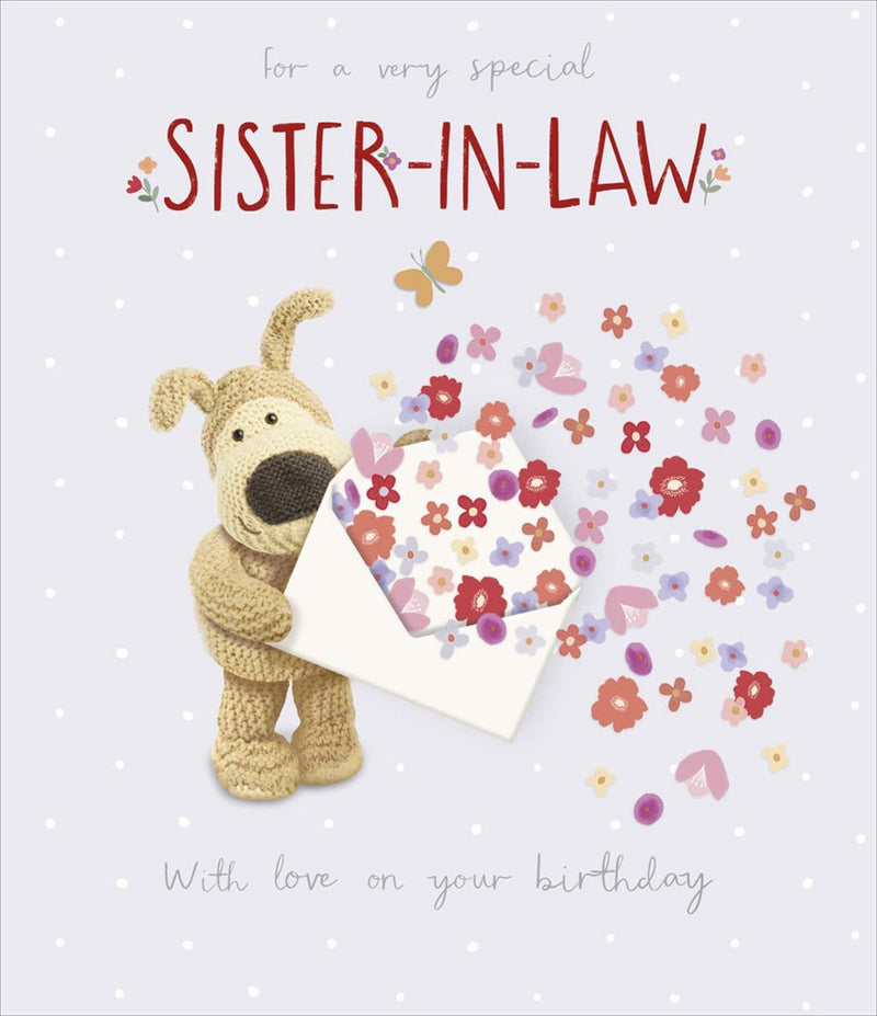 Carlton | Birthday Card Sister-in-law | Cute Design | With Envelope