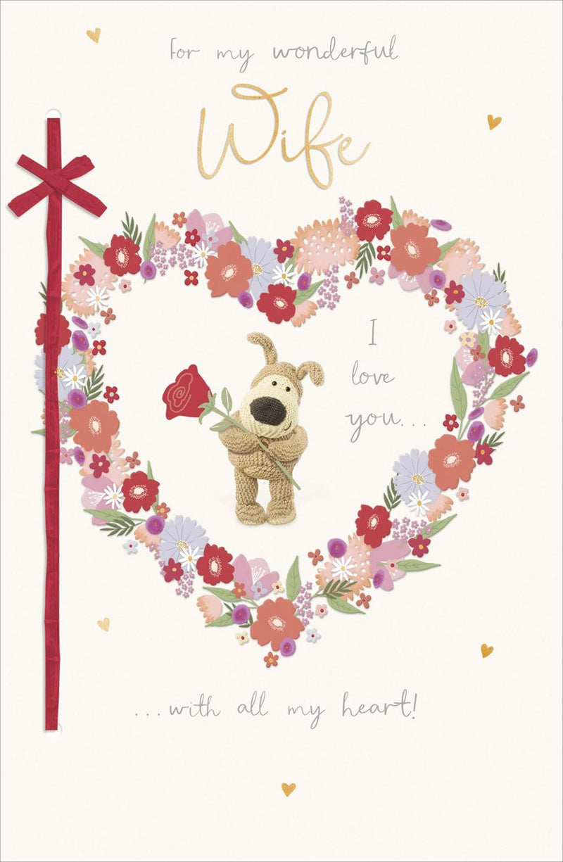 Carlton | Birthday Card Wife | Cute Design | With Envelope