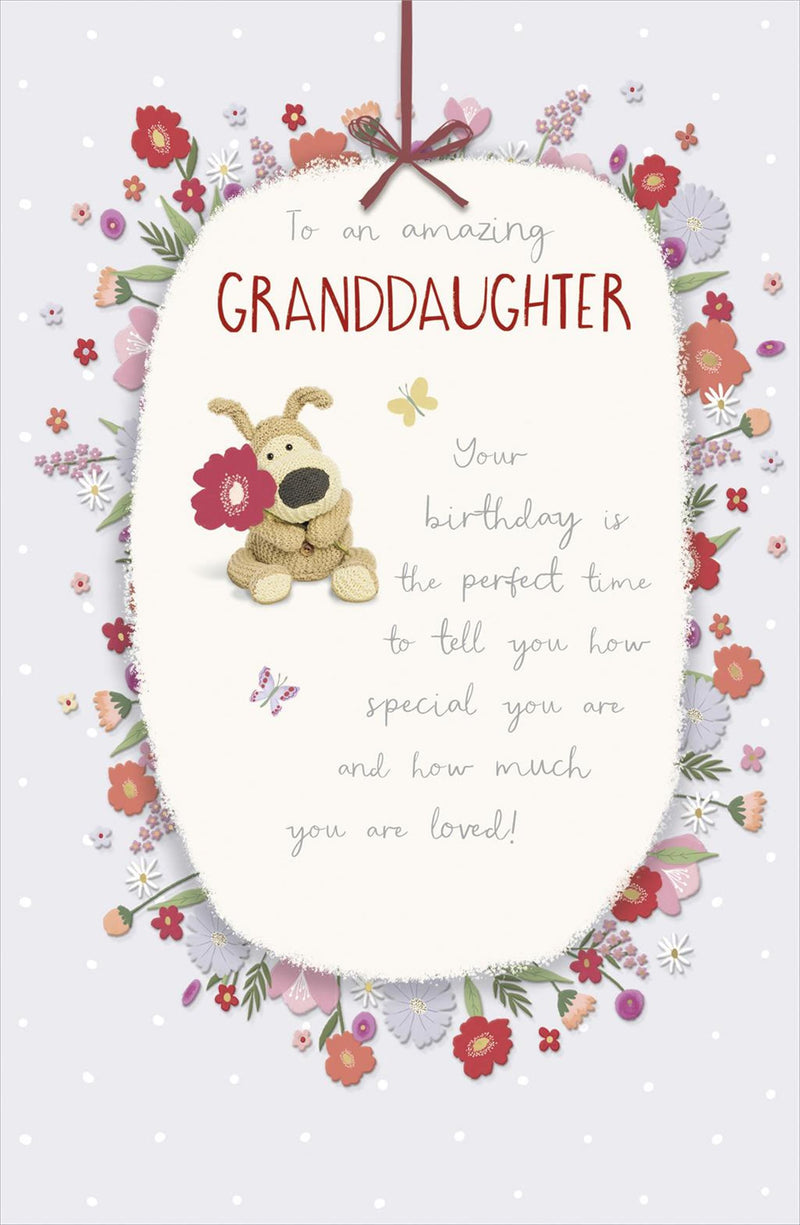 Carlton | Birthday Card Granddaughter | Cute Design | With Envelope