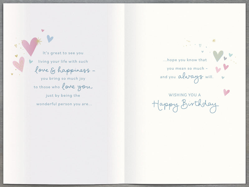 Birthday Card Daughter - inside