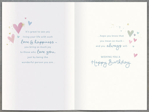 Birthday Card Daughter - inside