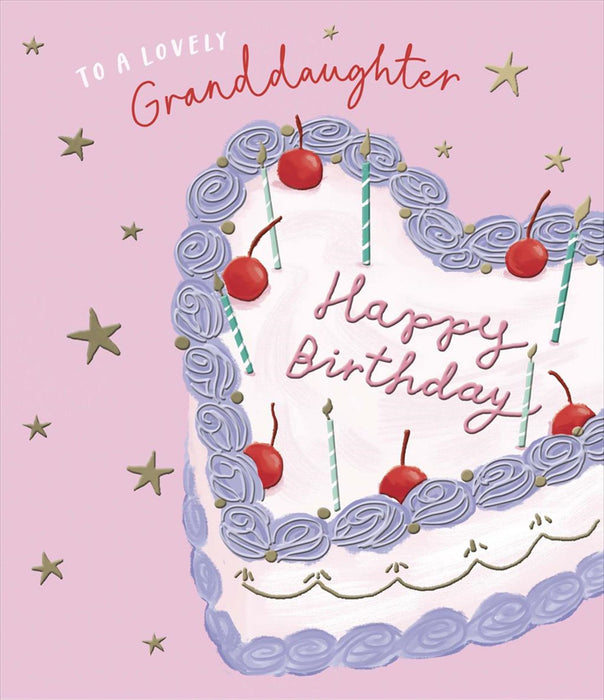 Carlton | Birthday Card Granddaughter | Conventional Design | With Envelope