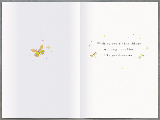 Birthday Card Daughter - inside