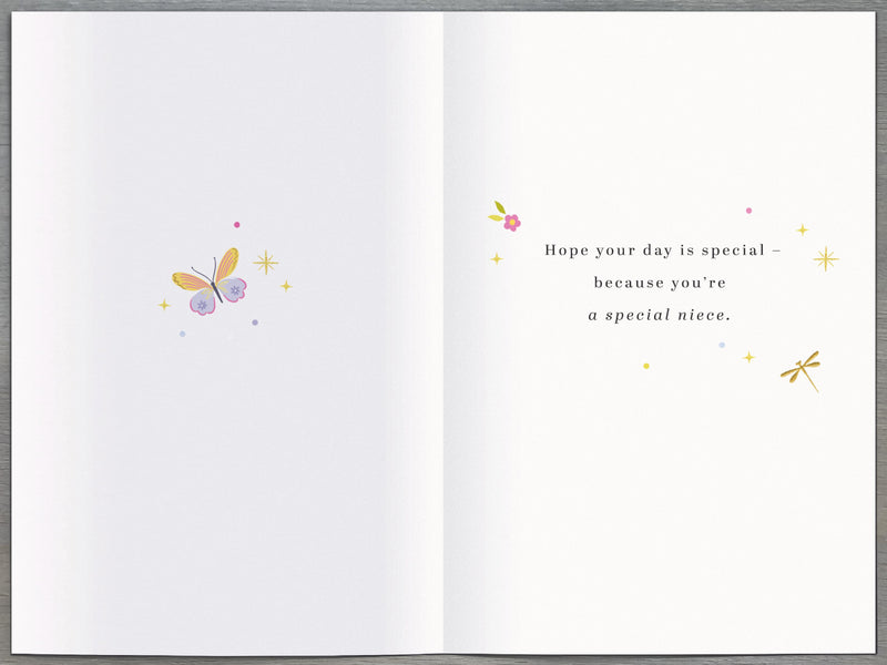 Birthday Card Niece - inside