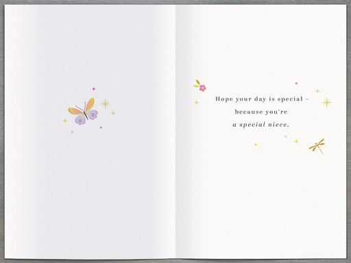 Birthday Card Niece - inside