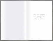 New Home Card - back