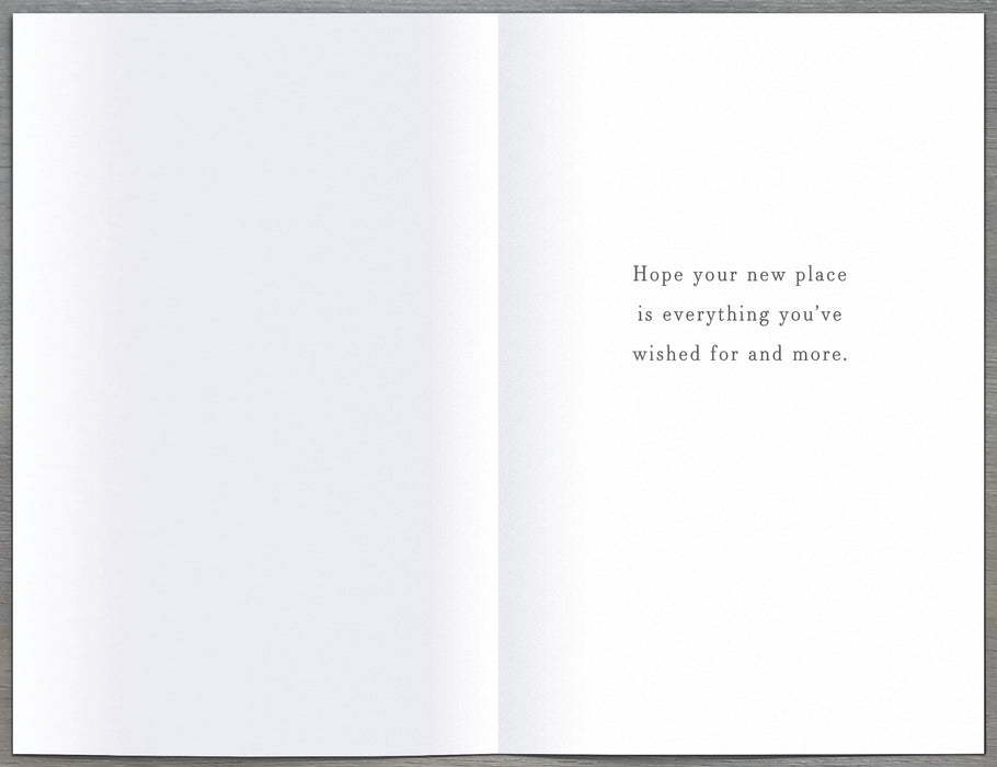New Home Card - back