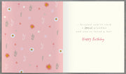 Birthday Card Grandma - back