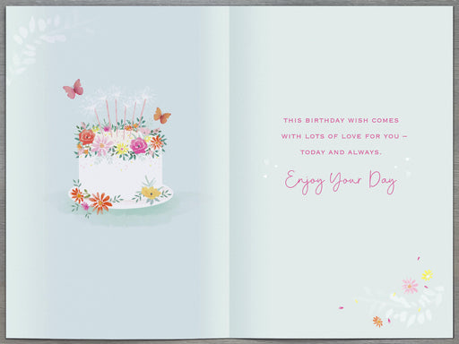 Birthday Card Sister - inside