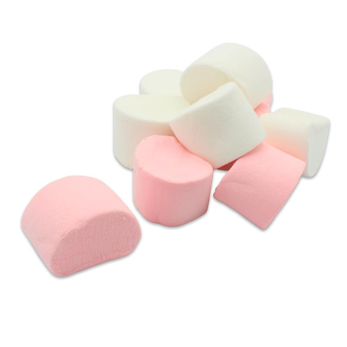 Pink & White Mallows pick and mix sweets
