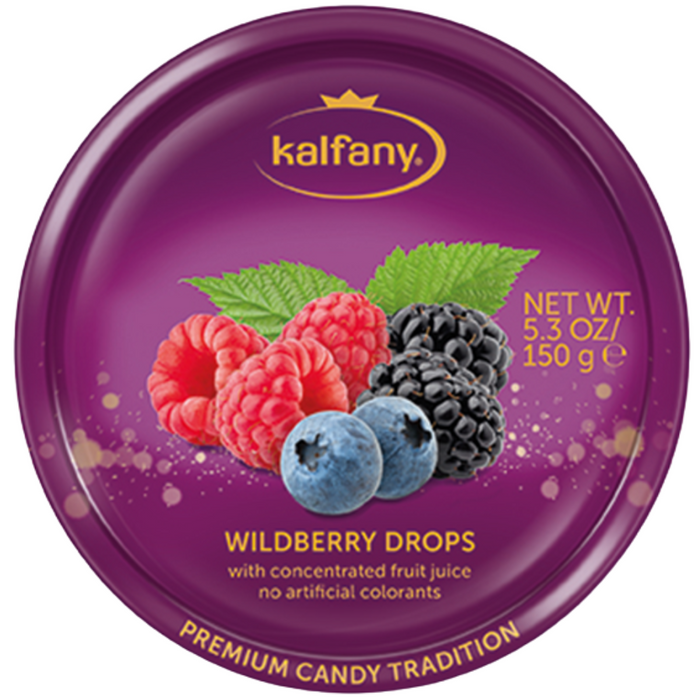 Kalfany Wildberry Fruit Drops Tin