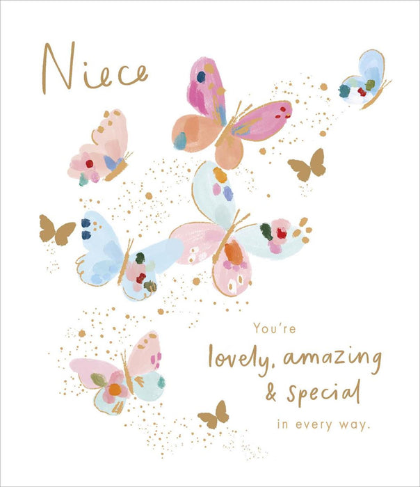 Carlton | Birthday Card Niece | Conventional Design | With Envelope
