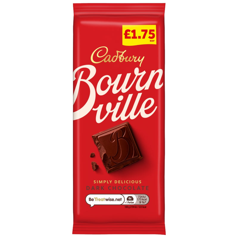 Cadbury Bournville Classic Dark Chocolate 100g