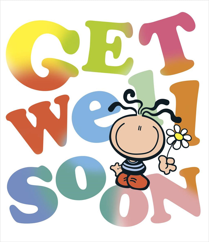 Carlton | Get Well Card | Cute Design | With Envelope