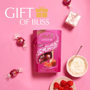 Lindt Lindor Raspberry & Cream Truffles Box 200g