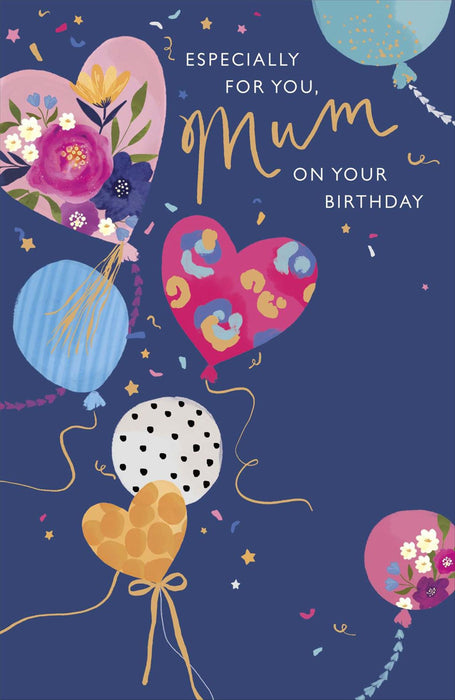 Gibson | Birthday Card Mum | Conventional Design | With Envelope
