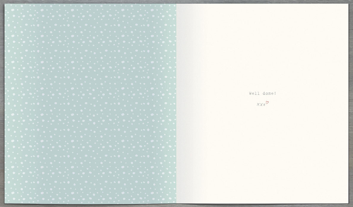 Congratulations Card - back