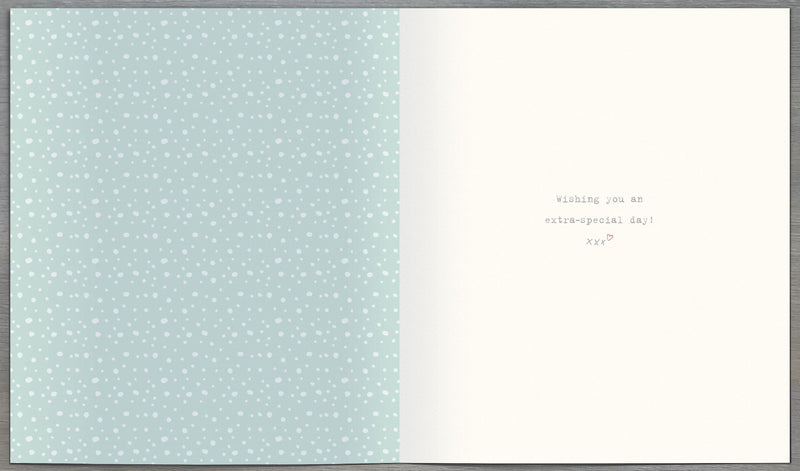 Christening Card - back