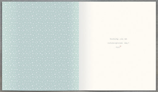 Christening Card - back